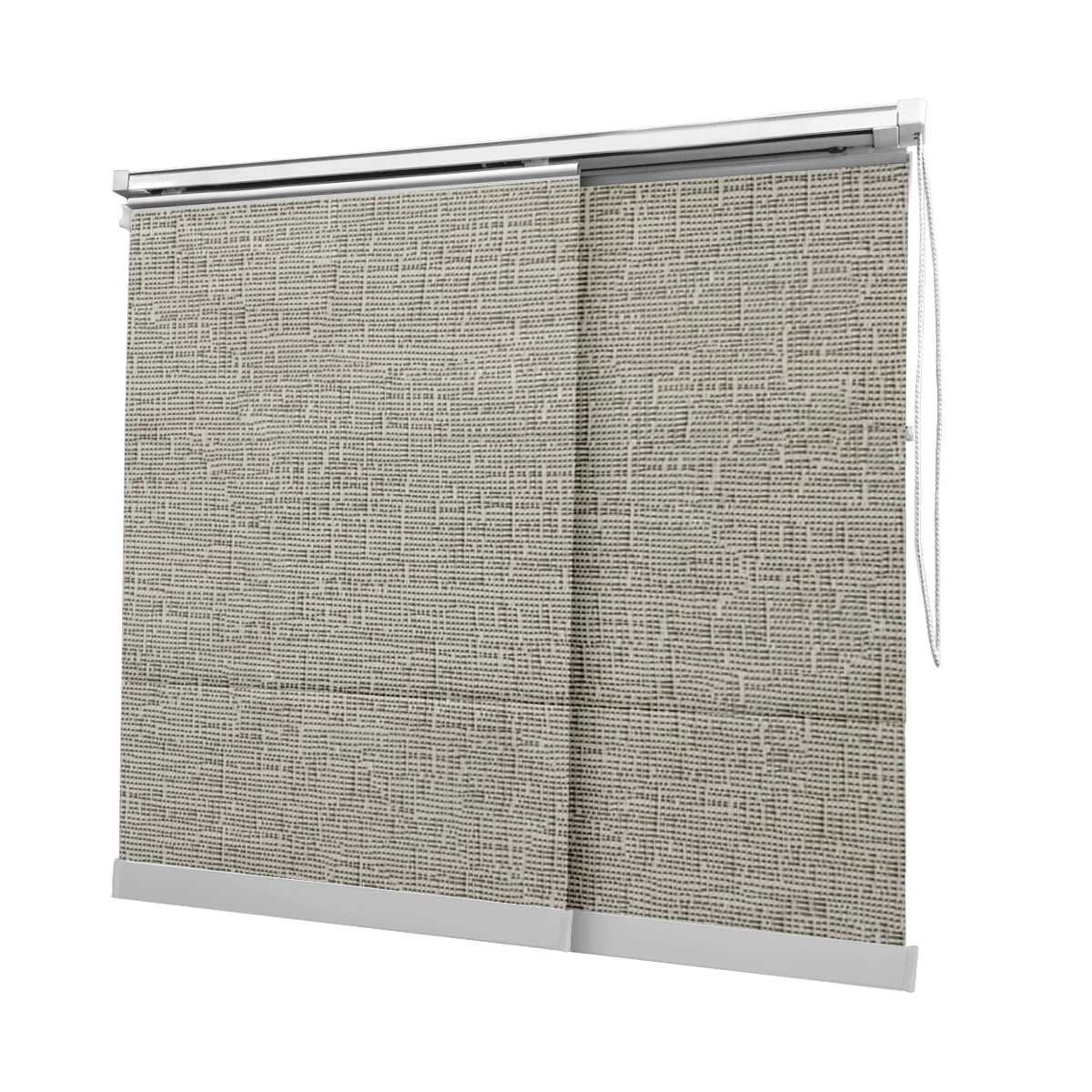 Cortina Painel Bege Tecido Translúcido Coleção TJ5661 Cor Sand