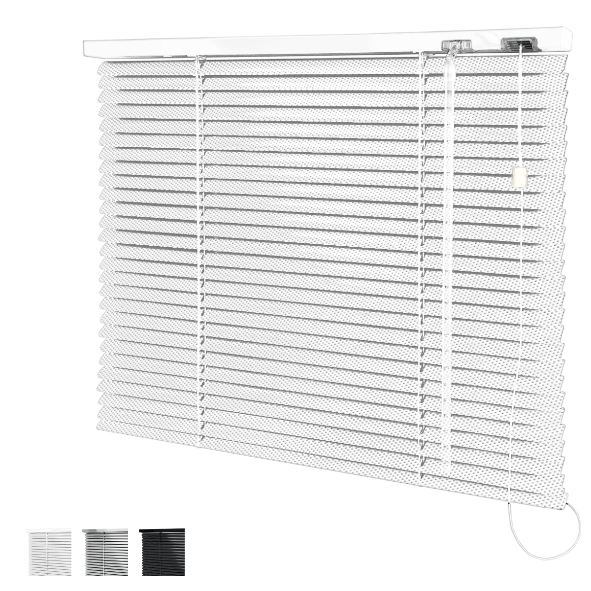 Persiana Horizontal Alumínio 25mm Perfurada