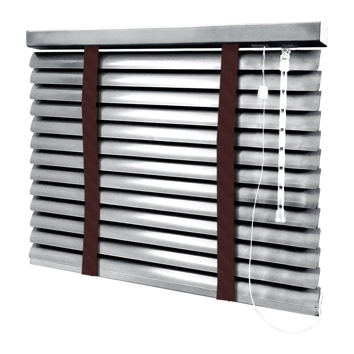 Persiana Horizontal Alumínio 50mm com Fita Decorativa