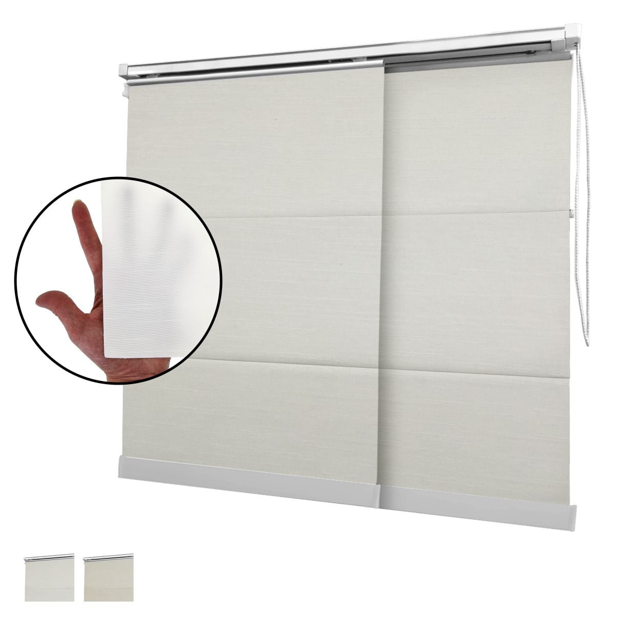 Cortina Painel Tecido Almansa