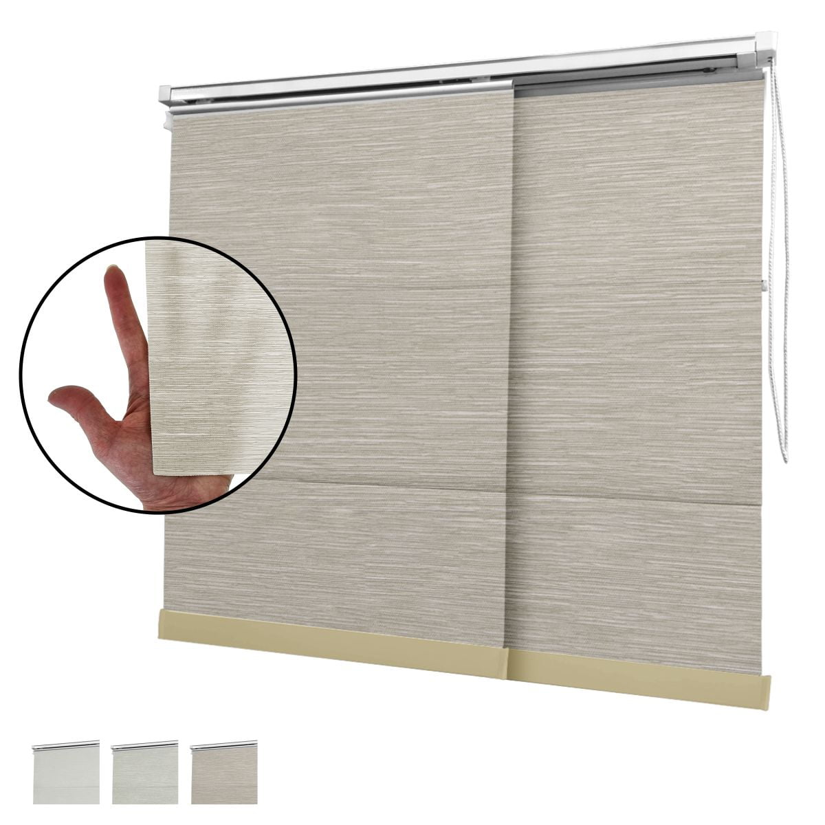 Cortina Painel Tecido Nápoles