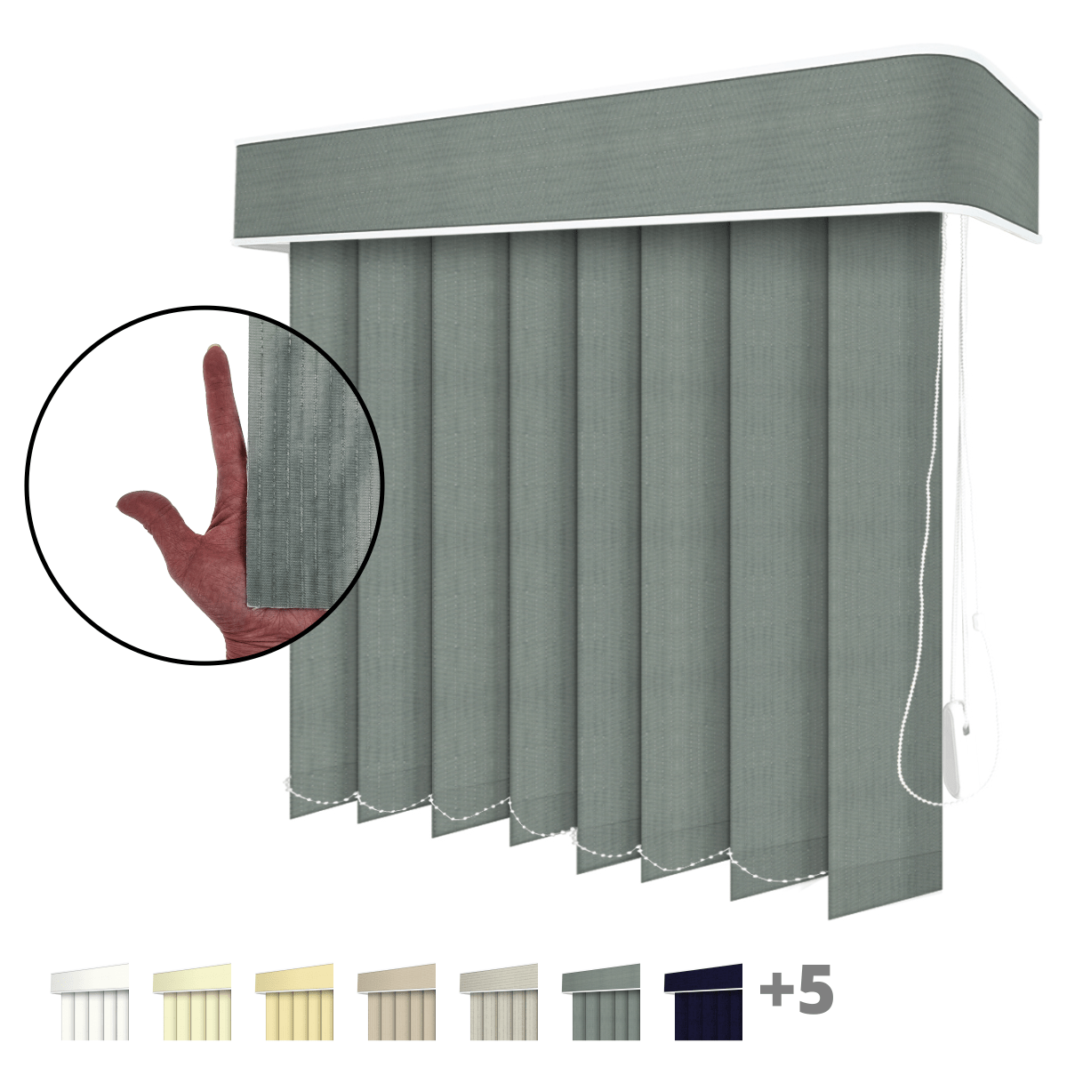 Persiana Vertical Tecido Londres