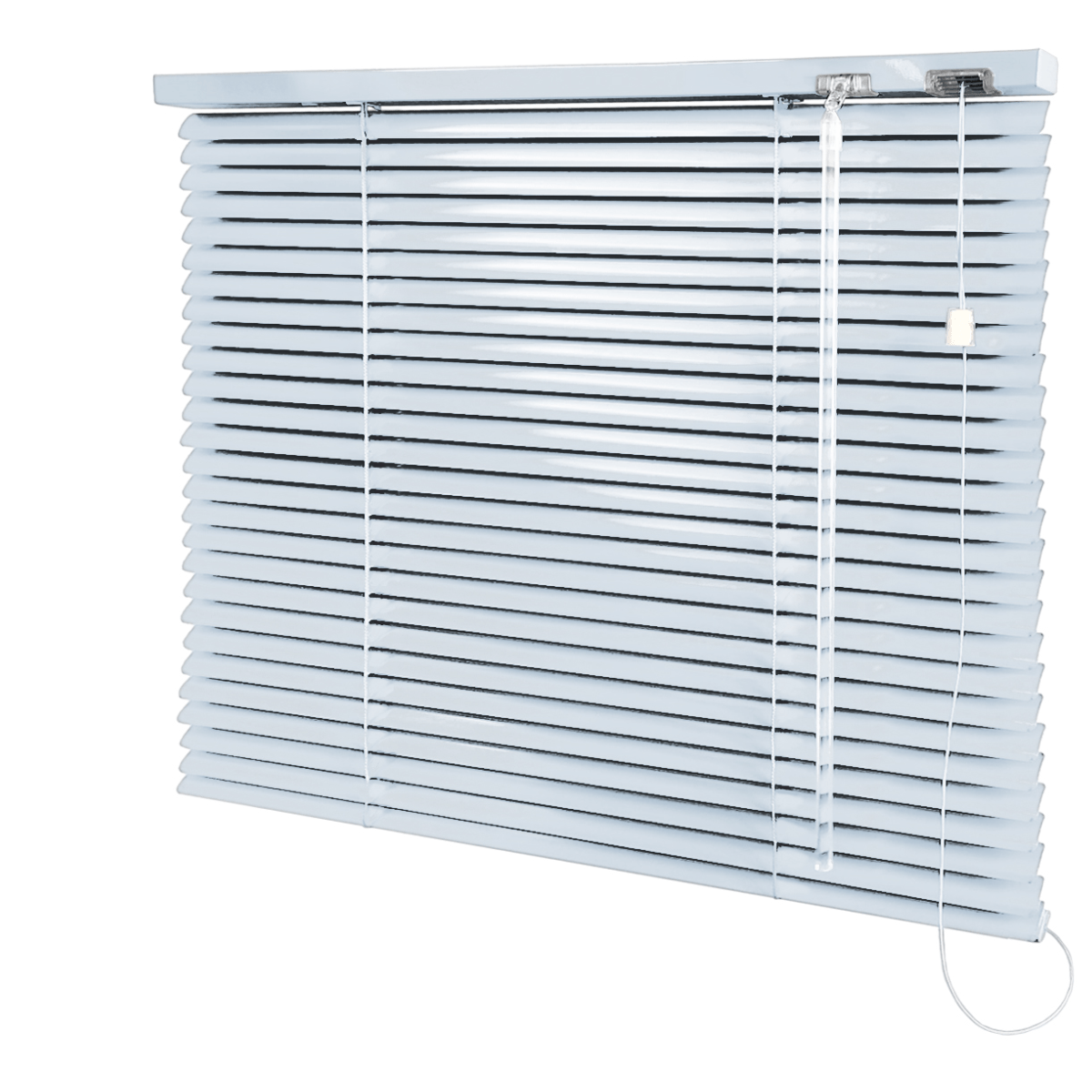 Persiana Horizontal Alumínio Azul Claro Coleção 25mm Blackout Cor 778