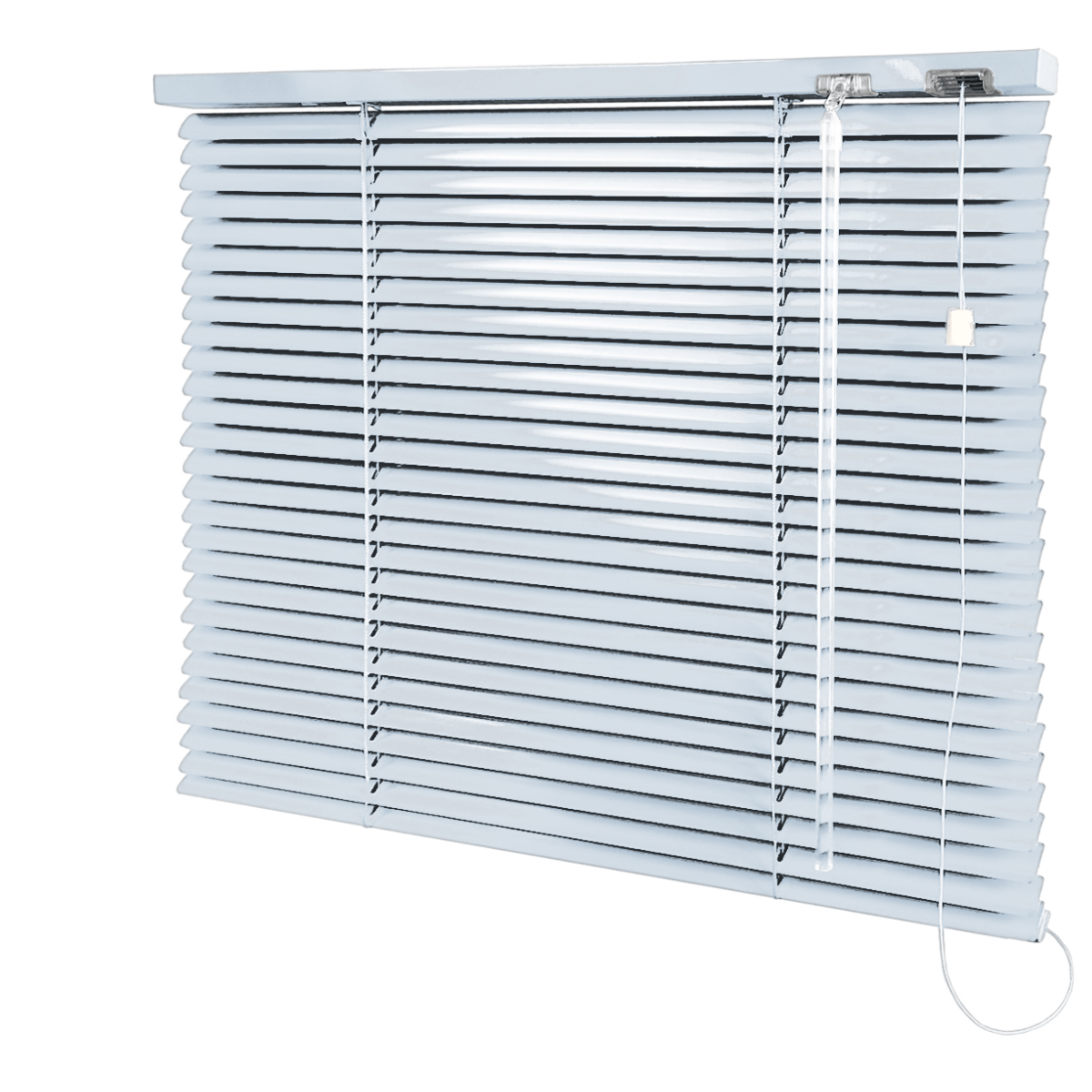 Persiana Horizontal Alumínio Azul Claro Coleção 25mm Cor 778