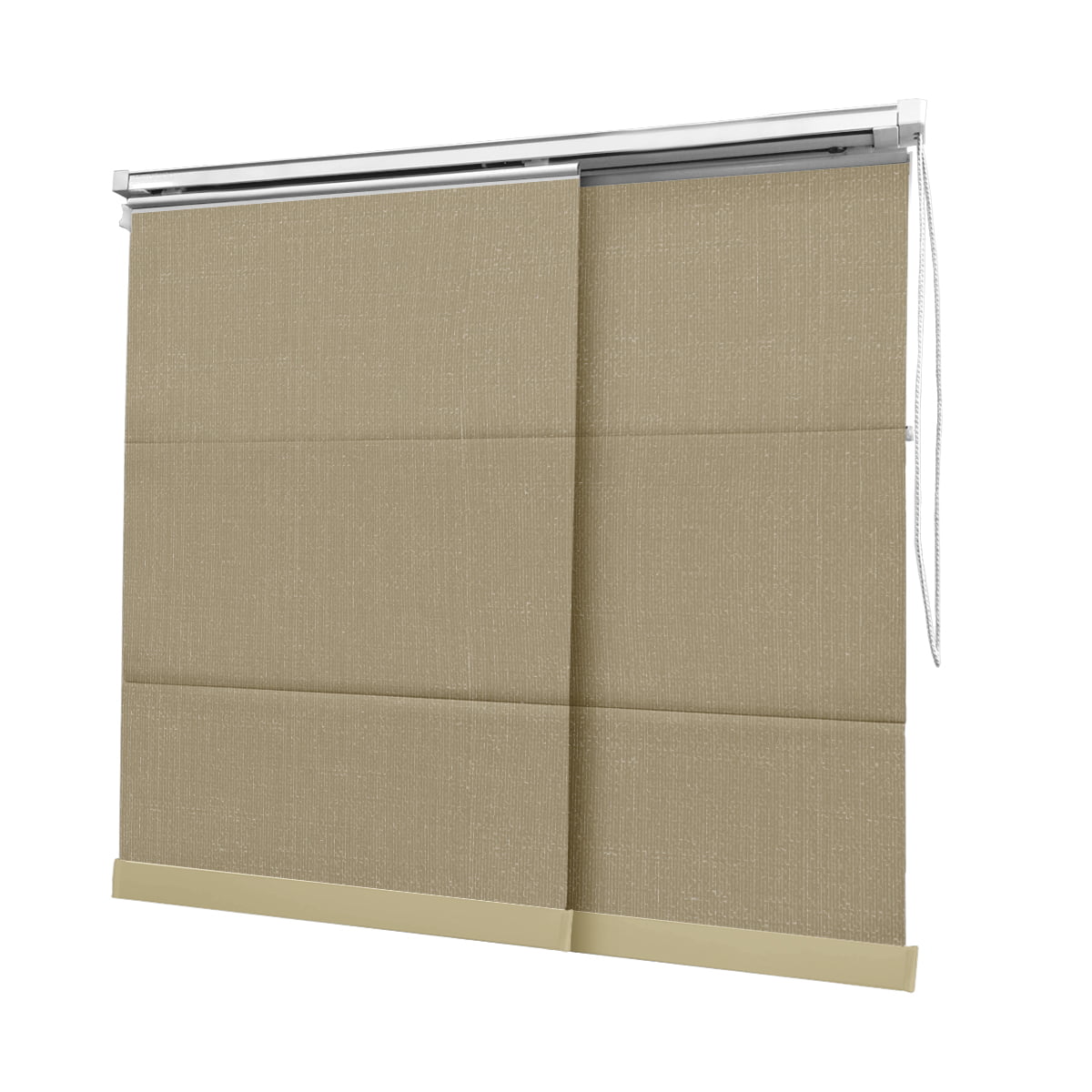 Cortina Painel Bege Tecido Blackout Coleção Picasso Cor Beige