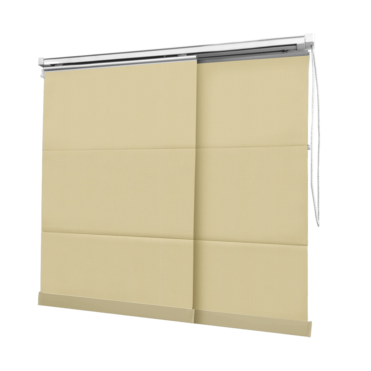 Cortina Painel Bege Tecido Blackout Coleção Pinpoint Cor Beige