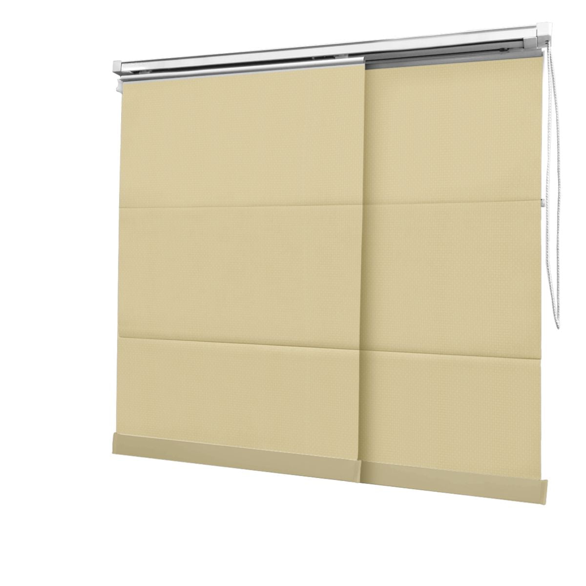 Cortina Painel Bege Tecido Blackout Coleção Pinpoint Cor Beige