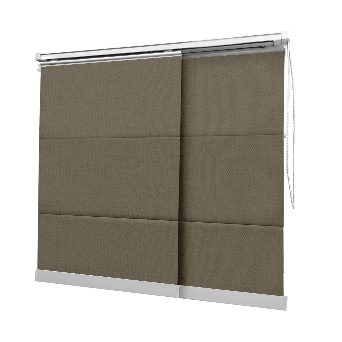 Cortina Painel Bege Tecido Blackout Coleção Singular Cor Mushroom