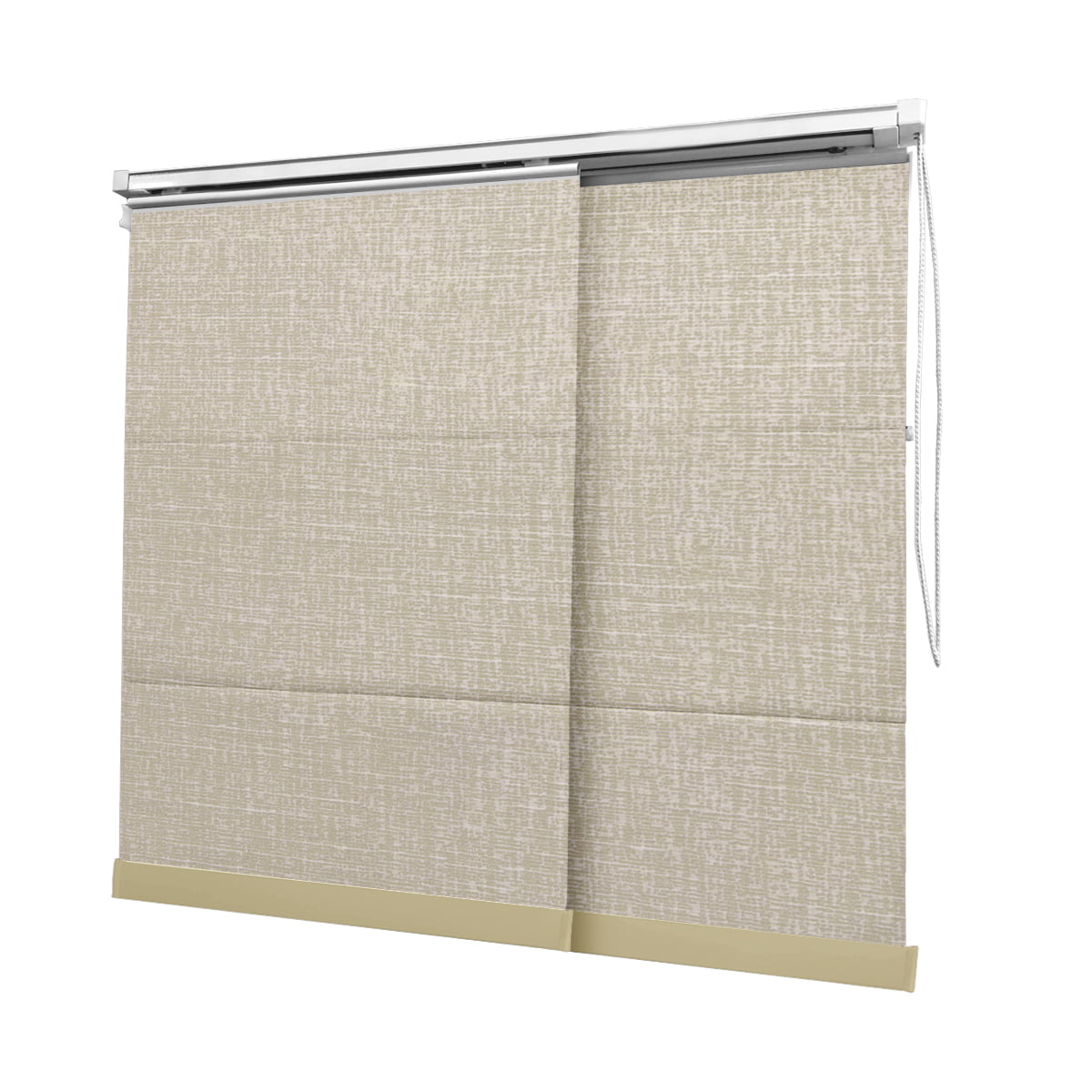 Cortina Painel Bege Tecido Blackout Coleção Stucco Cor Sand