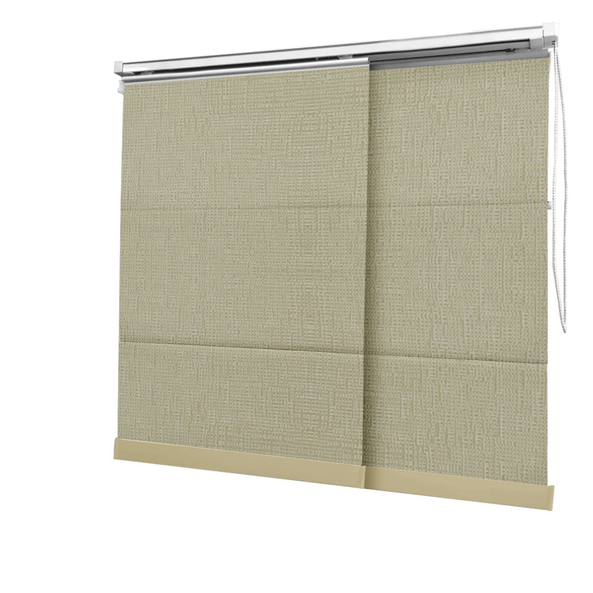 Cortina Painel Bege Tecido Blackout Coleção TJ5661 Cor Beige