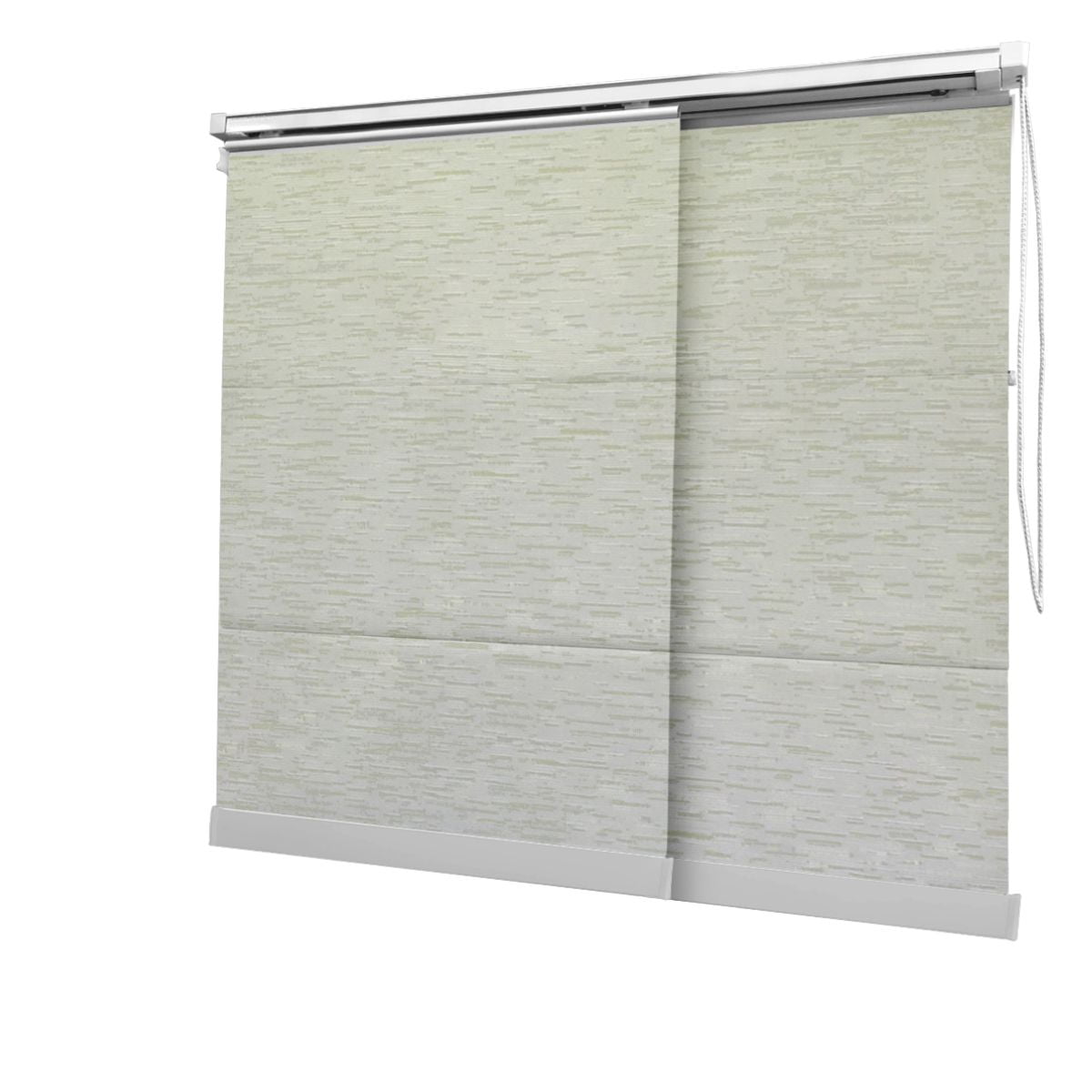 Cortina Painel Bege Tecido Blackout Coleção Tohu Cor Mescla
