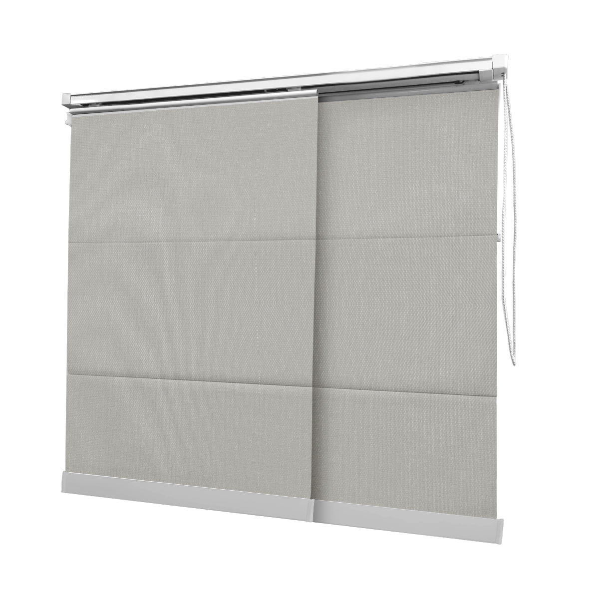 Cortina Painel Bege Tecido Translúcido Coleção Denver Cor Cream