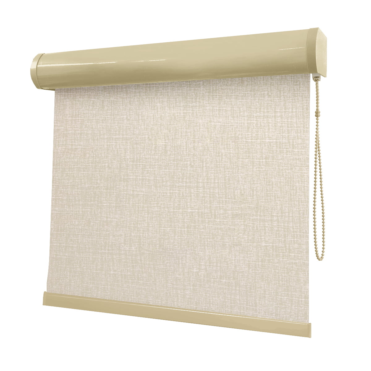 Cortina Rolô Bege Tecido Blackout Coleção Stucco Cor Sand