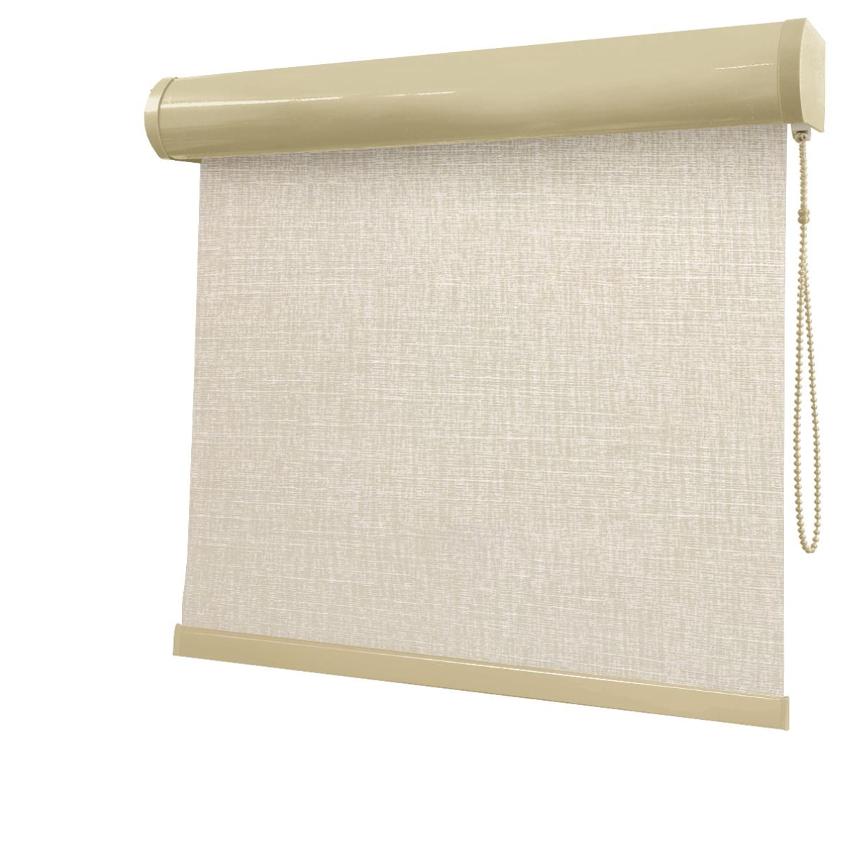 Cortina Rolô Bege Tecido Blackout Coleção Stucco Cor Sand