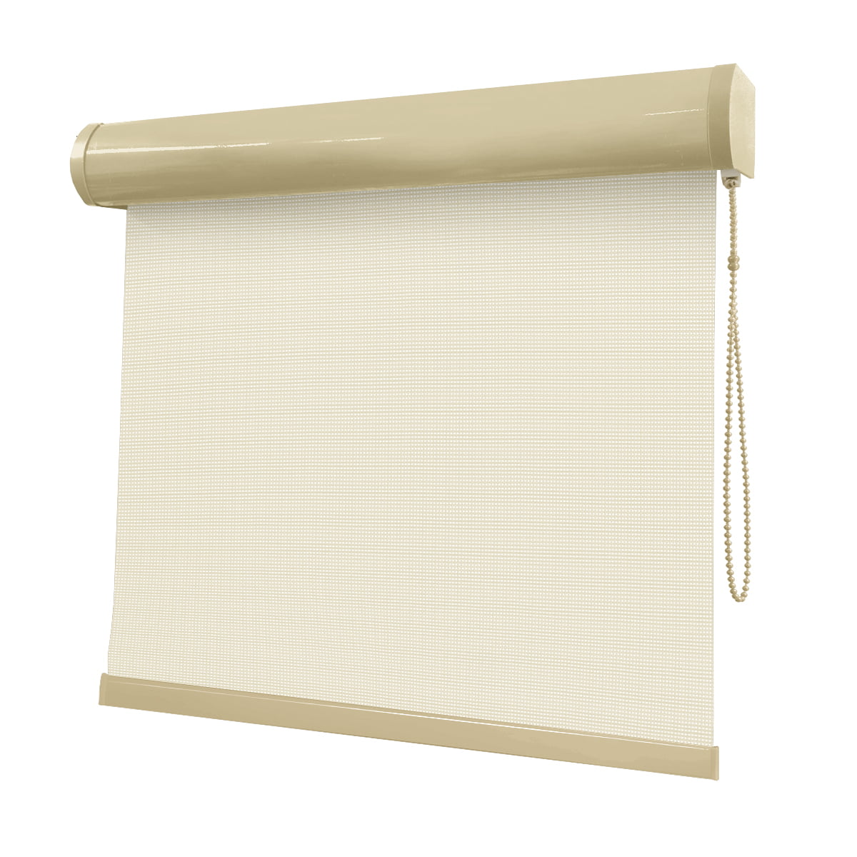 Cortina Rolô Bege Tecido Tela Solar Coleção Screen 3% Cor Beige