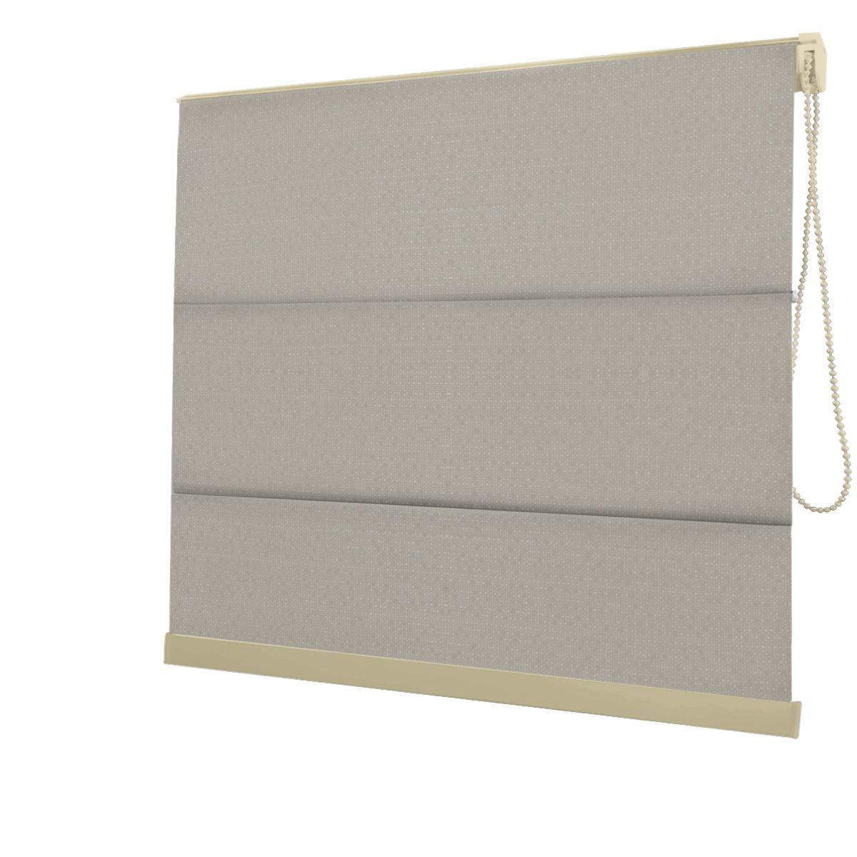 Cortina Romana Bege Tecido Blackout Coleção Hannover Cor Beige