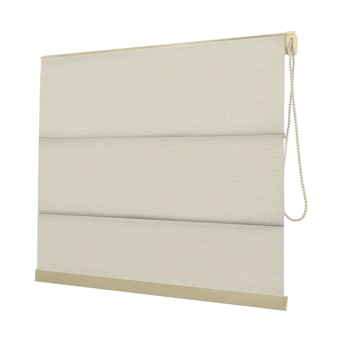 Cortina Romana Bege Tecido Tela Solar Coleção Screen 3% Cor Beige