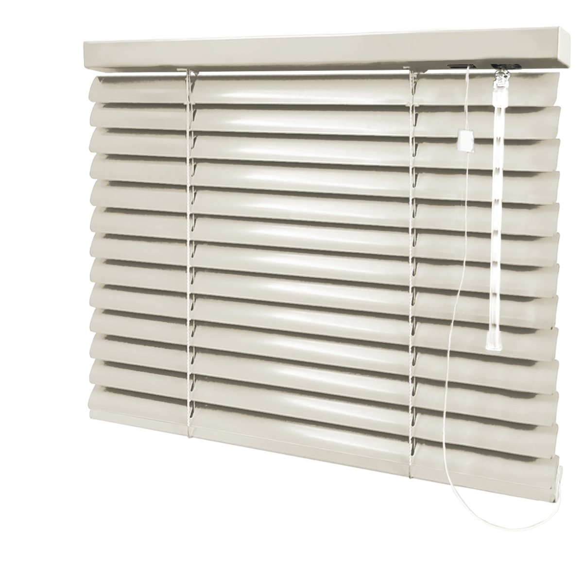 Persiana Horizontal Alumínio Bege Coleção 50mm Cor 112