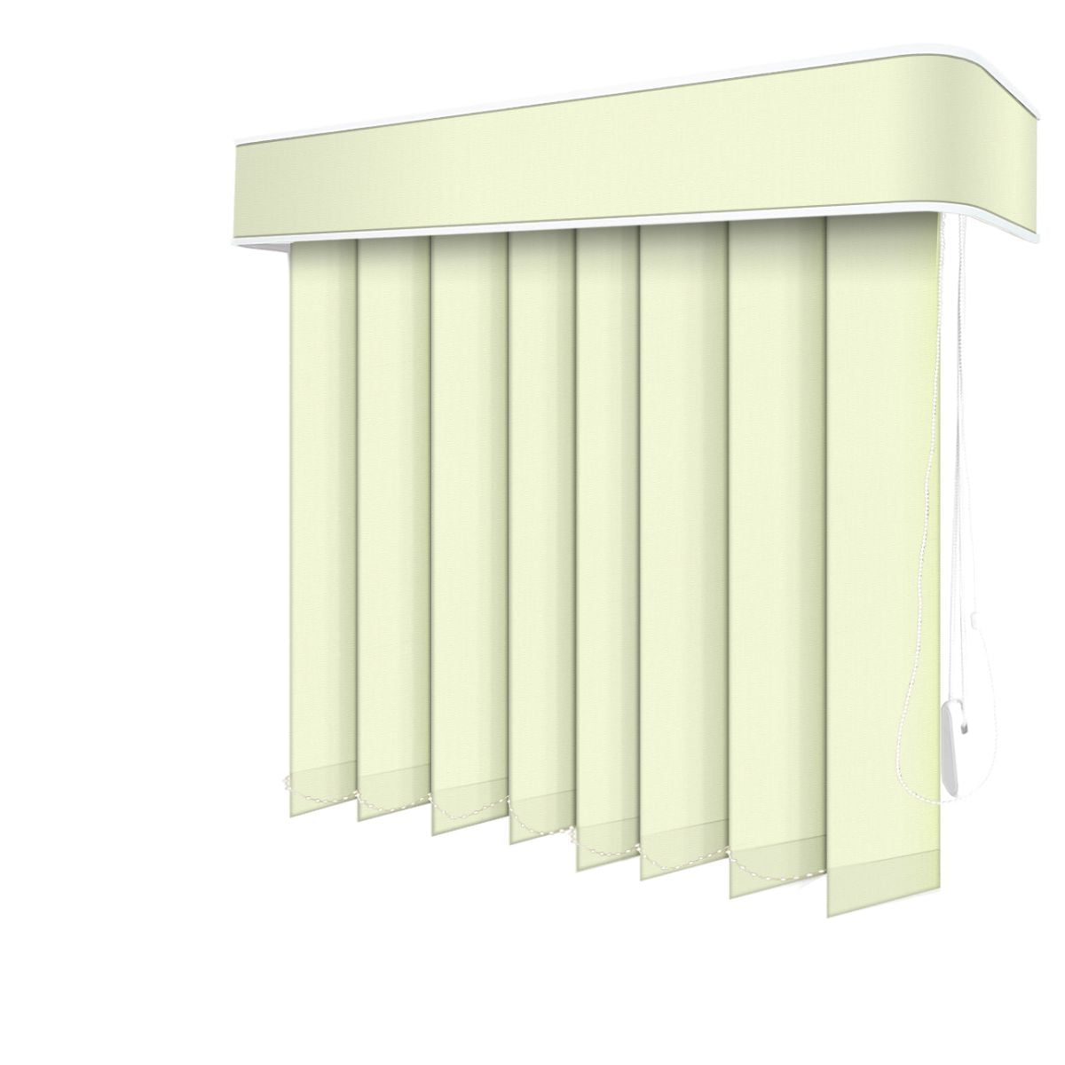 Persiana Vertical Bege Tecido Blackout Coleção AM-4502 Cor 5432