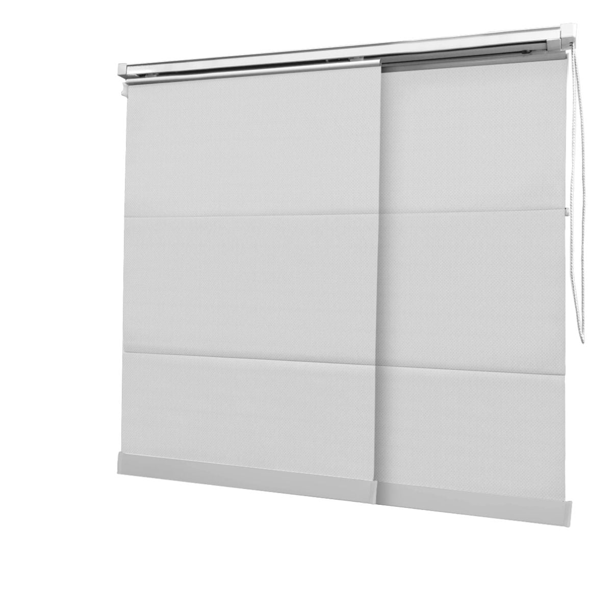 Cortina Painel Branca Tecido Blackout Coleção Denver Cor White