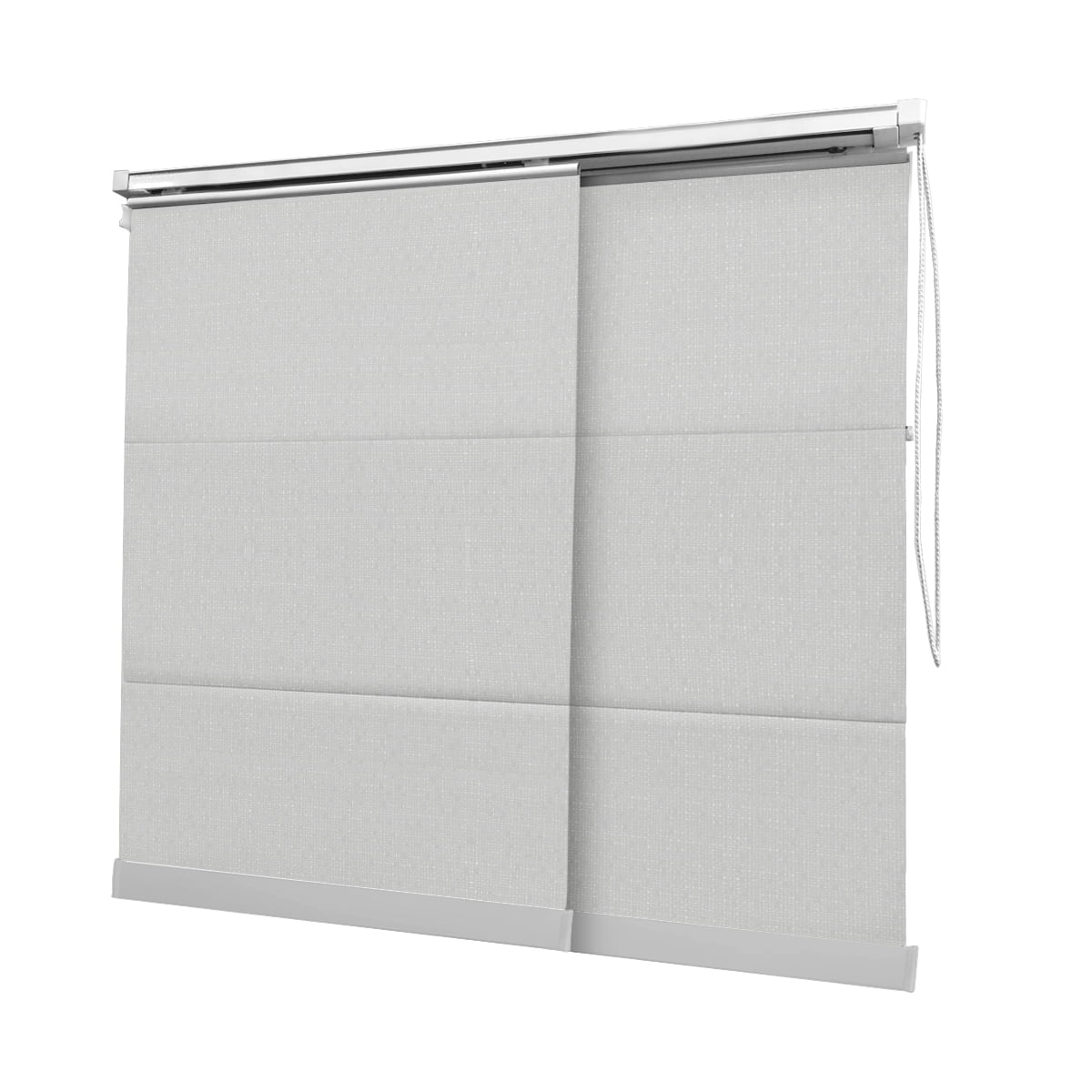 Cortina Painel Branca Tecido Blackout Coleção Hannover Cor White