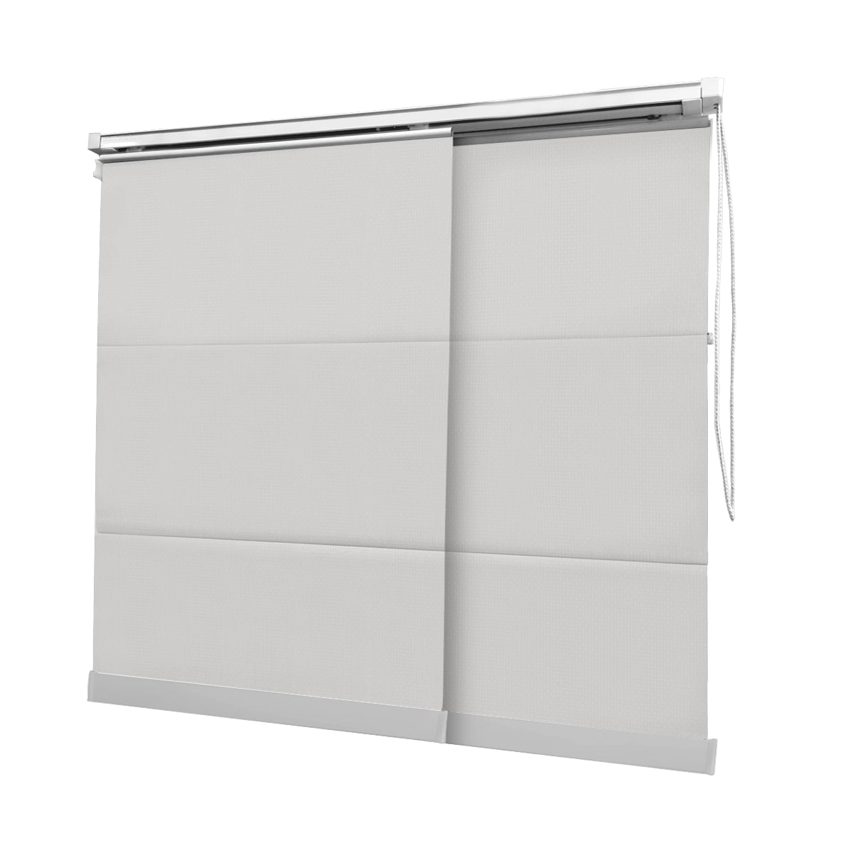 Cortina Painel Branca Tecido Blackout Coleção Pinpoint Cor White
