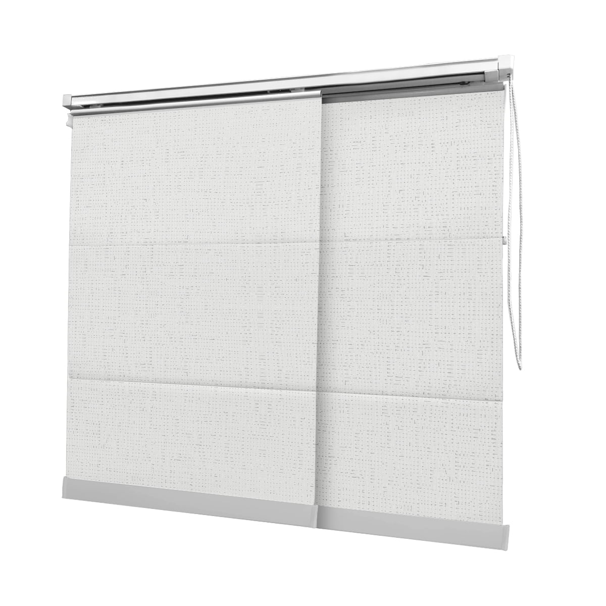 Cortina Painel Branca Tecido Blackout Coleção TJ5661 Cor White
