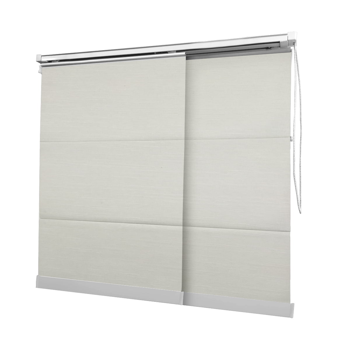 Cortina Painel Branca Tecido Translúcido Coleção Almansa Cor Branco