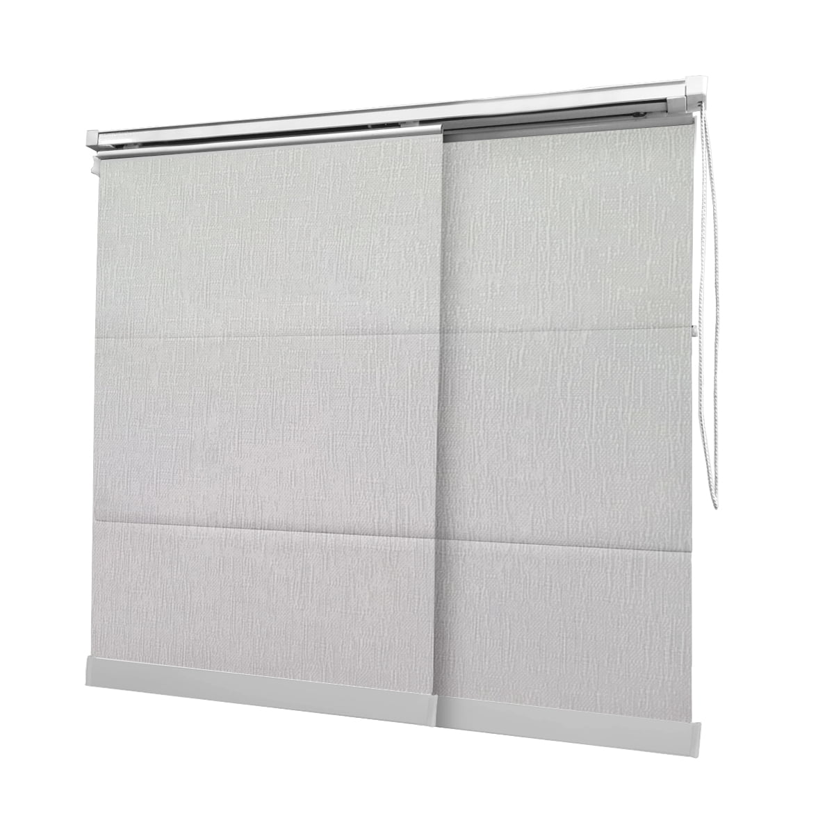 Cortina Painel Branca Tecido Translúcido Coleção TJ5661 Cor White