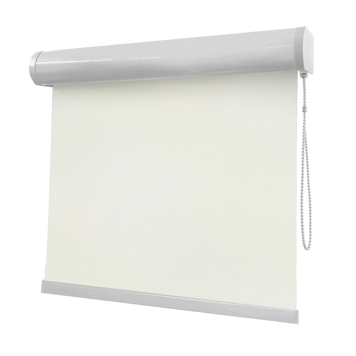 Cortina Rolô Branca Tecido Blackout Coleção Nápoles Cor White