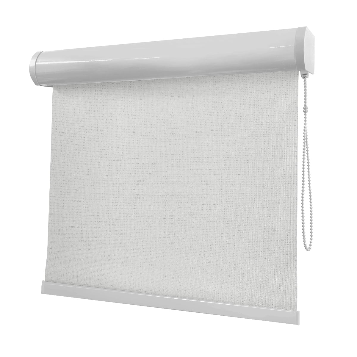 Cortina Rolô Branca Tecido Blackout Coleção TJ5661 Cor White