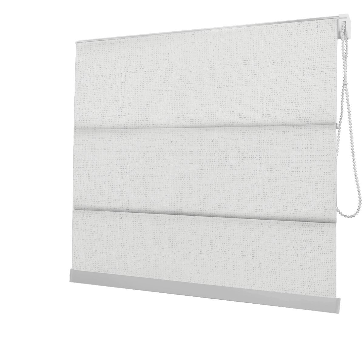 Cortina Romana Branca Tecido Blackout Coleção TJ5661 Cor White
