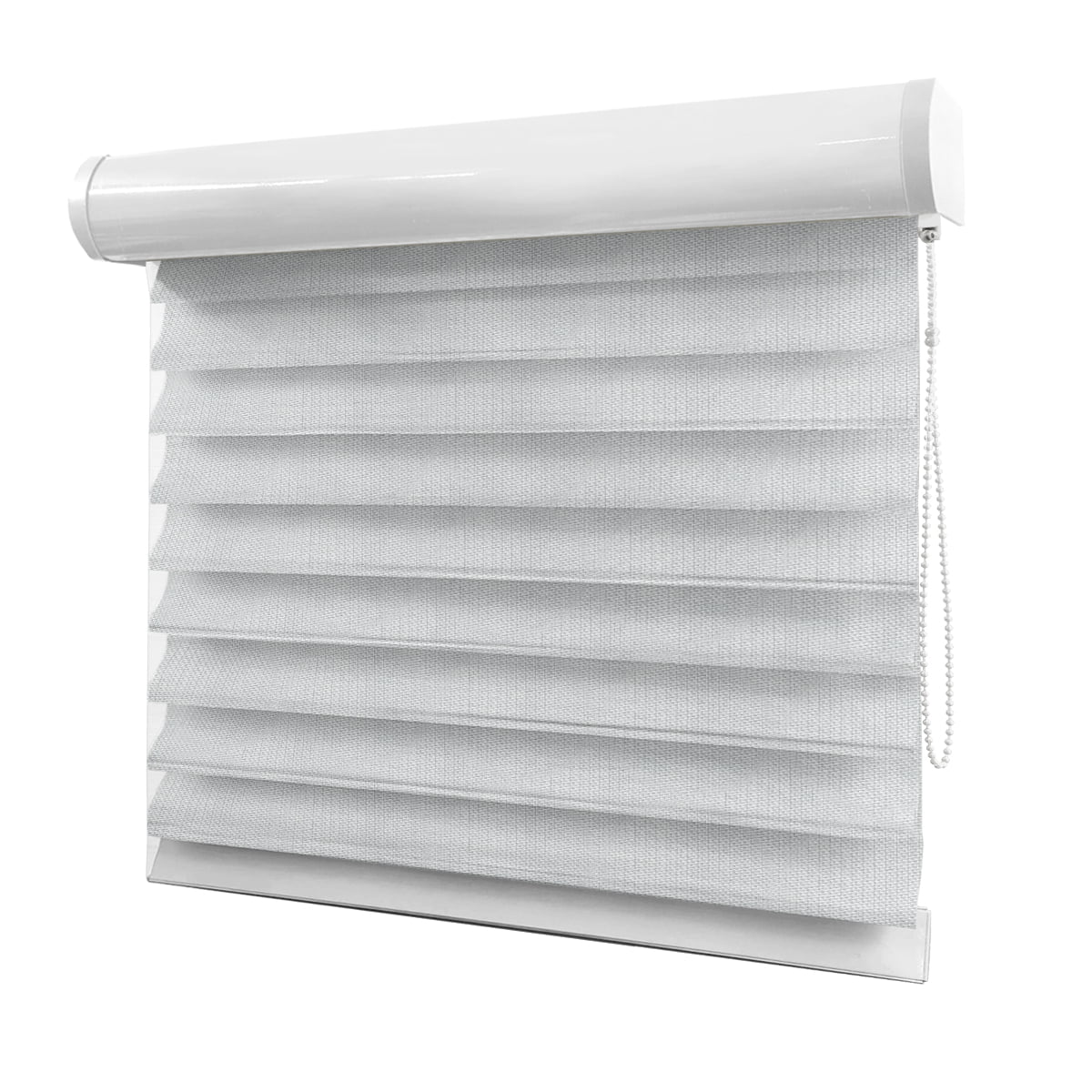 Cortina Shagrilá Branca Tecido Semi Blackout Cor White