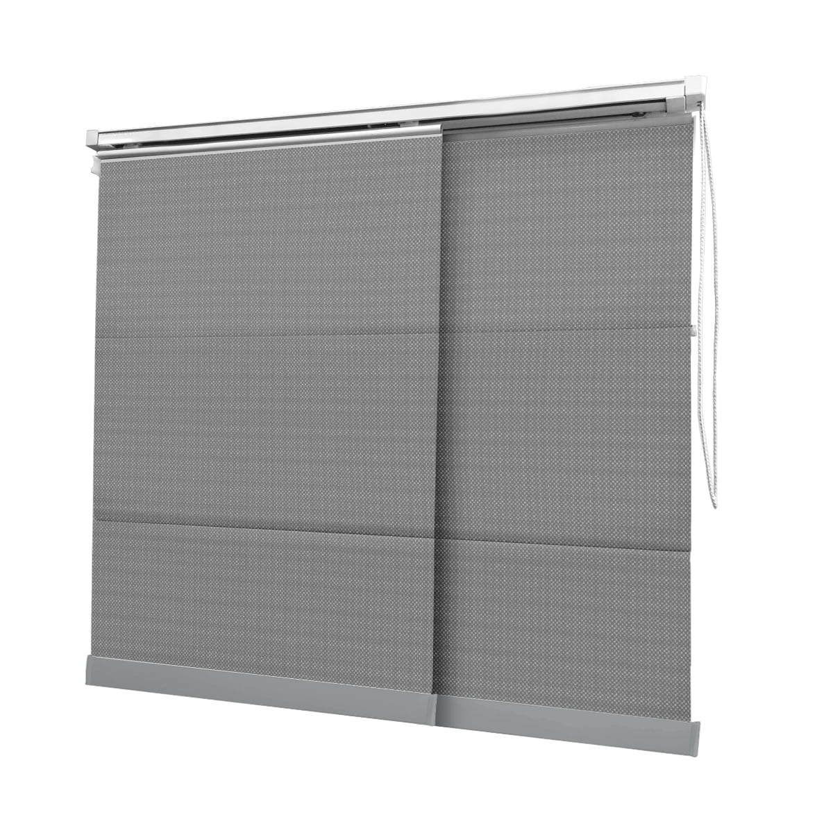 Cortina Painel Cinza Tecido Blackout Coleção Denver Cor Dark Grey