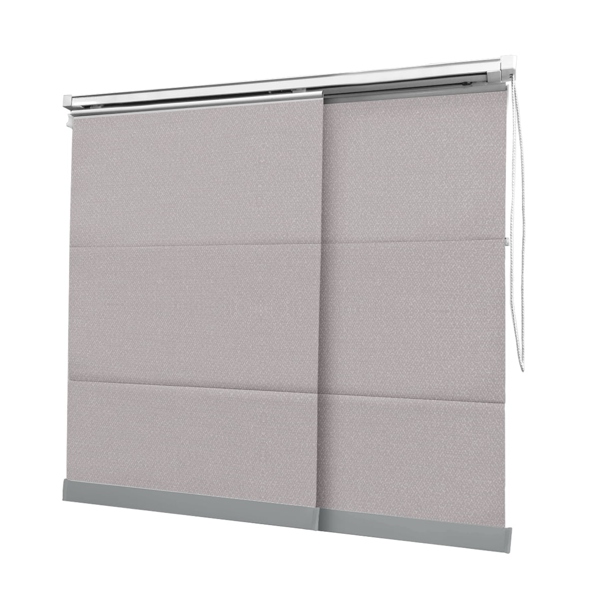 Cortina Painel Cinza Tecido Blackout Coleção Ducatti Cor Sky