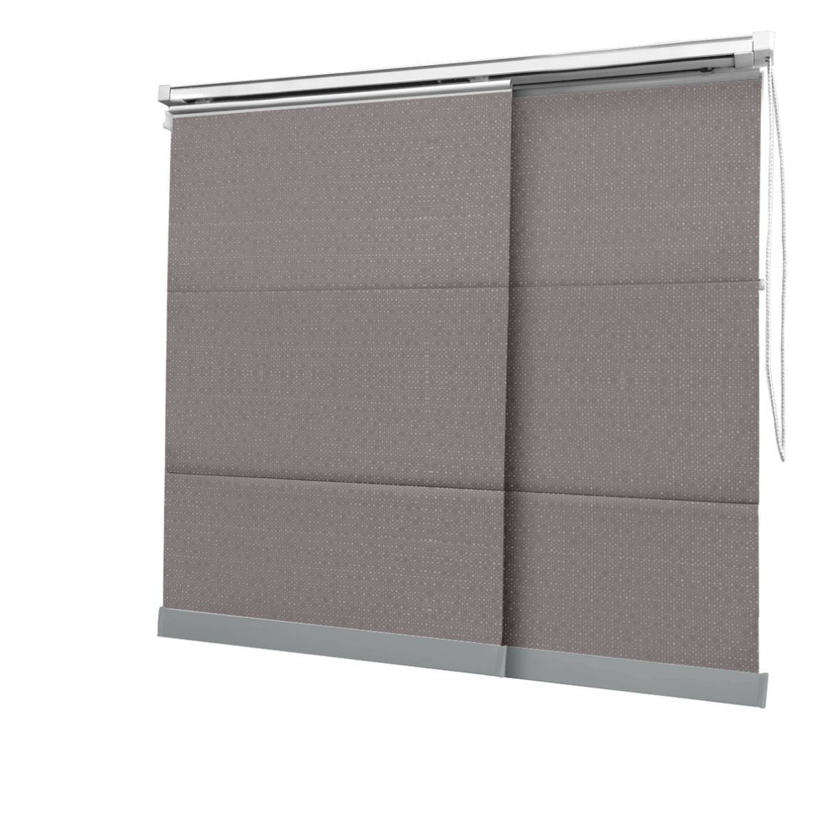 Cortina Painel Cinza Tecido Blackout Coleção Hannover Cor Grey