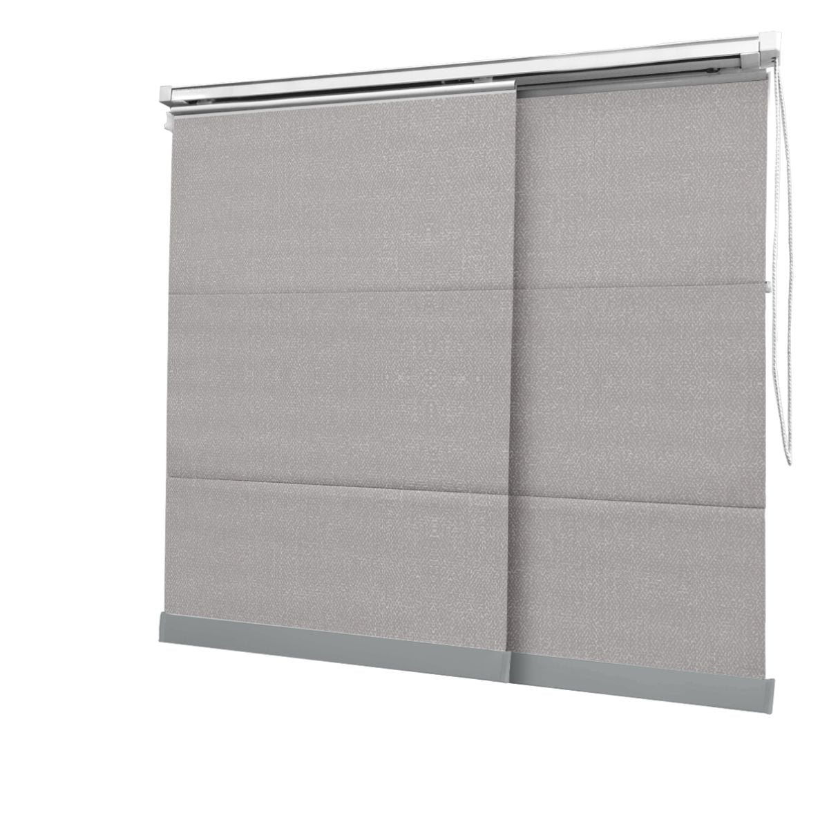 Cortina Painel Cinza Tecido Blackout Coleção Liberty Cor Grey