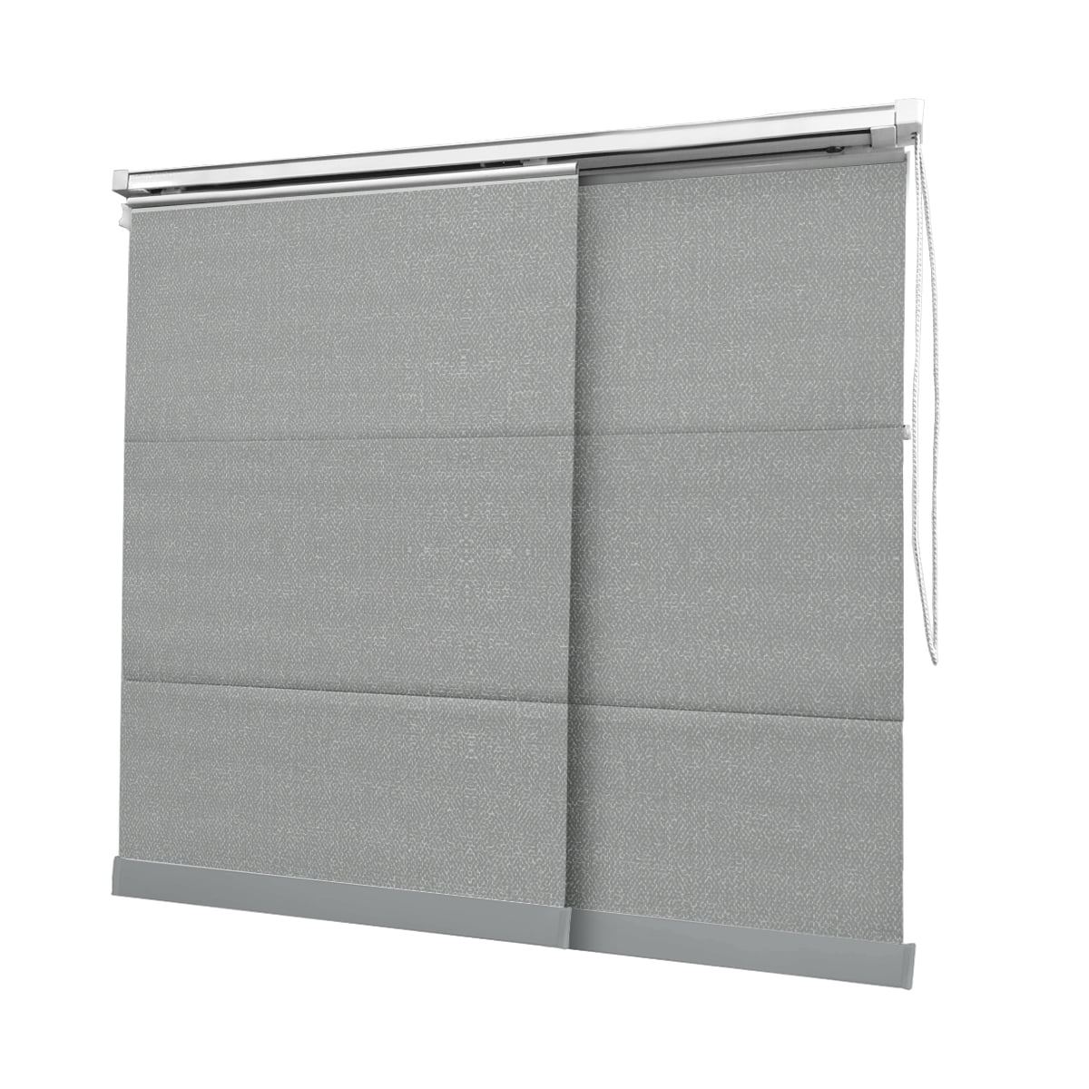 Cortina Painel Cinza Tecido Blackout Coleção Liberty Cor Sky