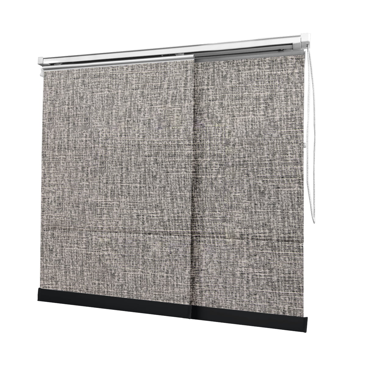 Cortina Painel Cinza Tecido Blackout Coleção Stucco Cor Stone