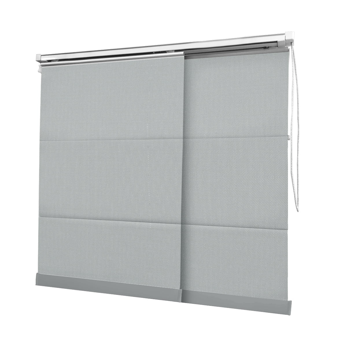 Cortina Painel Cinza Tecido Translúcido Coleção Denver Cor Grey
