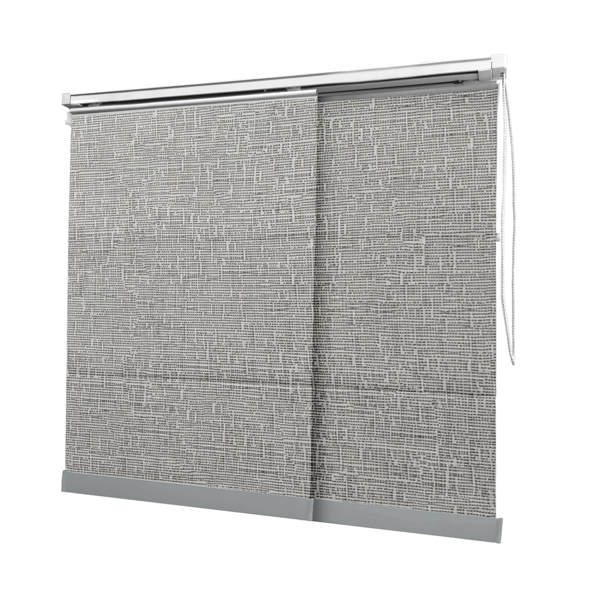 Cortina Painel Cinza Tecido Translúcido Coleção TJ5661 Cor Grey