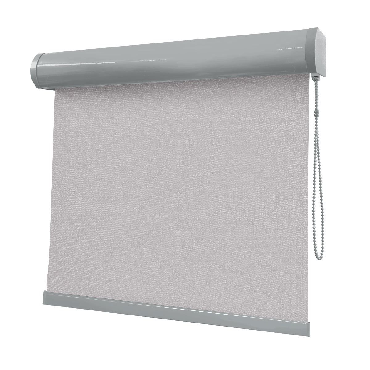 Cortina Rolô Cinza Tecido Blackout Coleção Ducatti Cor Grey