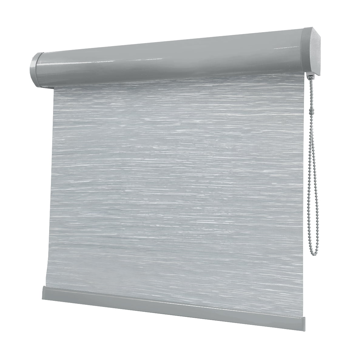 Cortina Rolô Cinza Tecido Blackout Coleção Nápoles Cor Grey