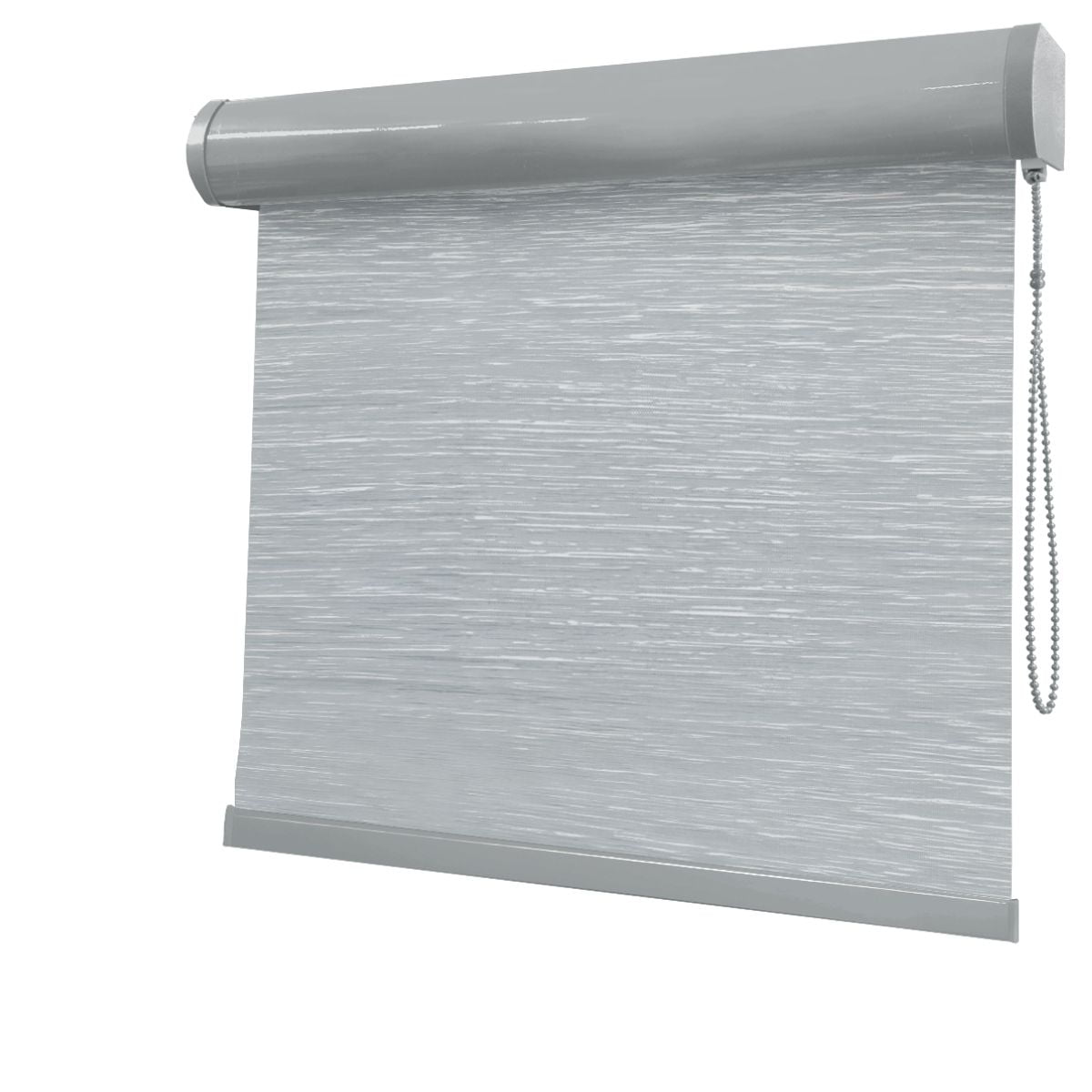 Cortina Rolô Cinza Tecido Blackout Coleção Nápoles Cor Grey