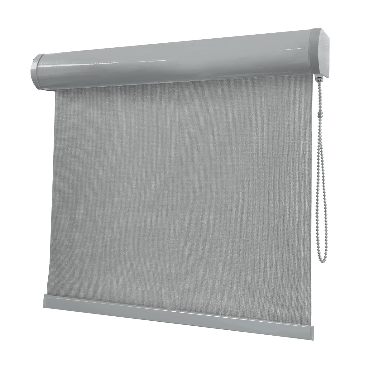 Cortina Rolô Cinza Tecido Blackout Coleção Picasso Cor Grey