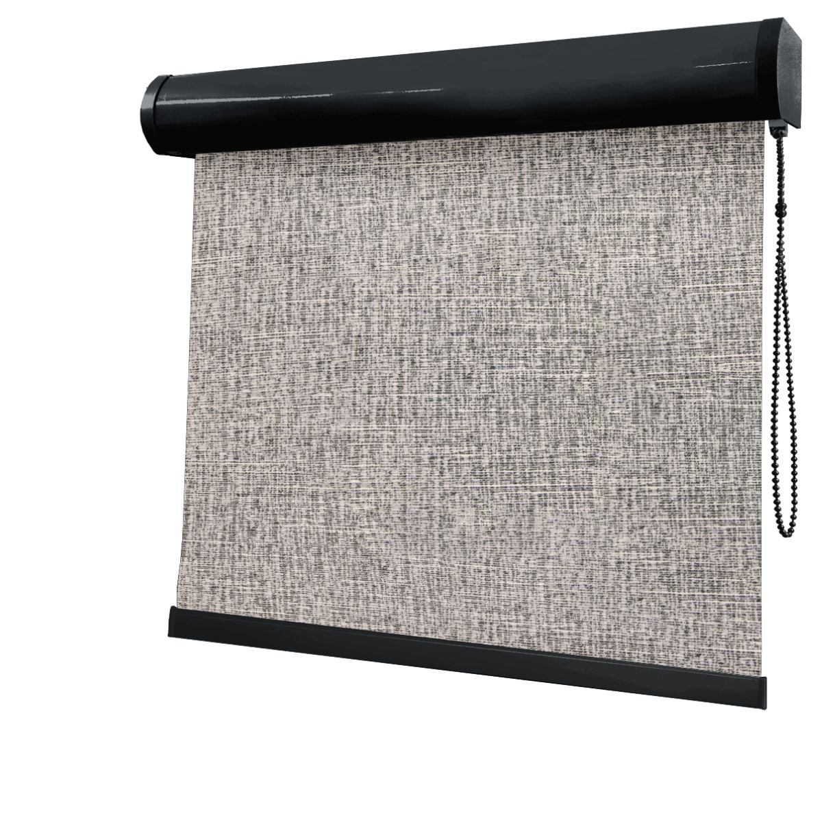 Cortina Rolô Cinza Tecido Blackout Coleção Stucco Cor Stone