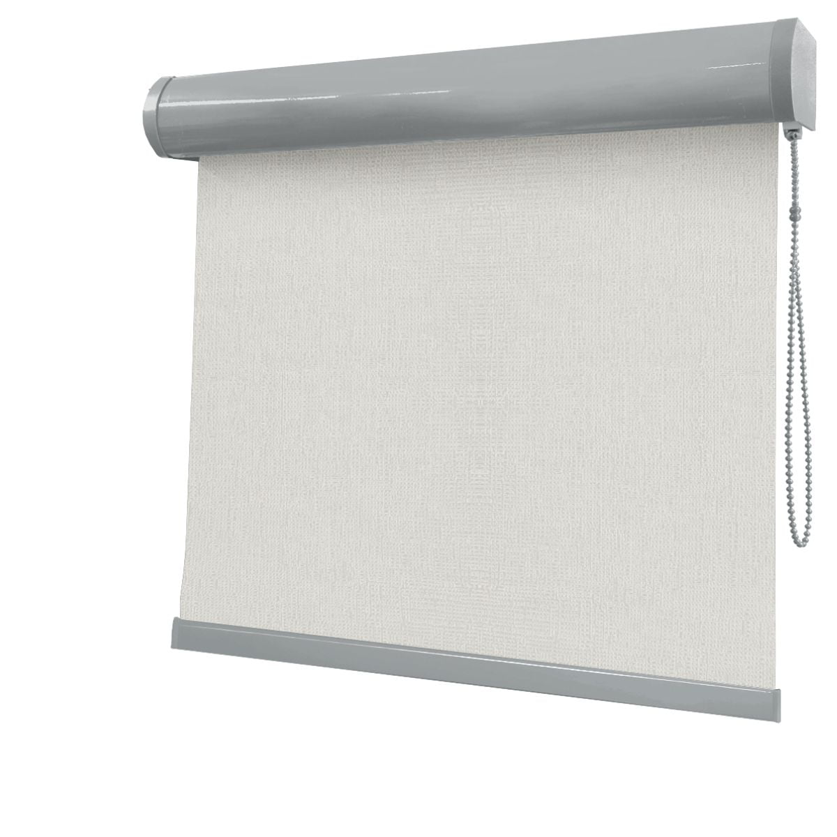 Cortina Rolô Cinza Tecido Blackout Coleção TJ5661 Cor Grey