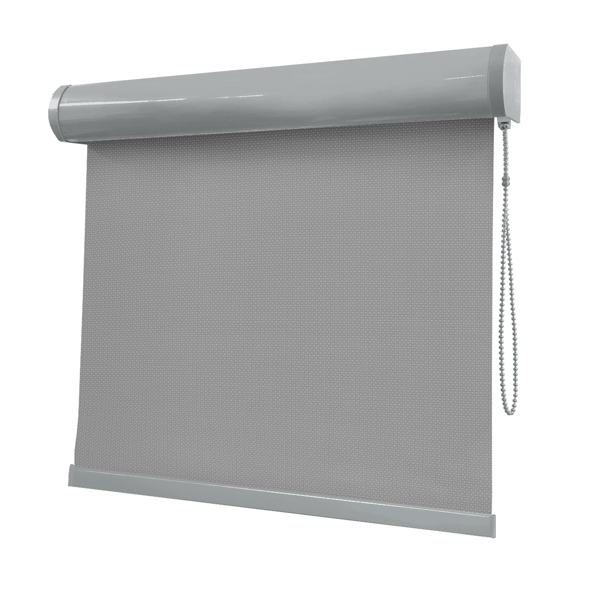 Cortina Rolô Cinza Tecido Tela Solar Coleção Screen 1% Cor Grey