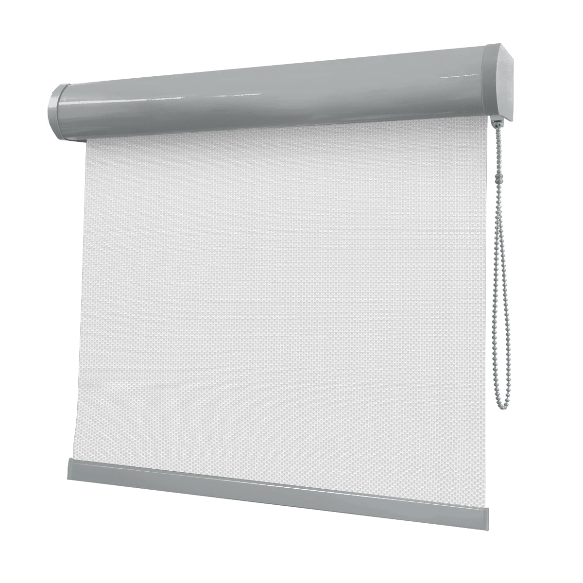 Cortina Rolô Cinza Tecido Tela Solar Coleção Screen 5% Cor Grey