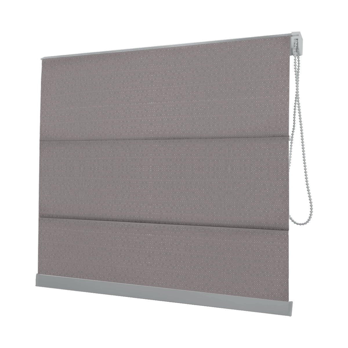 Cortina Romana Cinza Tecido Blackout Coleção Hannover Cor Grey